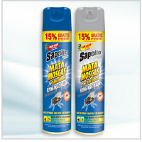 Presentación:
* Frascos de 360 ml.
* Caja de 12 Frascos de 360 ml.
Descripción:
Poderoso insecticida con Gran Poder Derribante. Mata de verdad moscas, zancudos, mosquitos, polillas, avispas, jejenes y toda clase de insectos voladores. Presentación:
* Frascos de 360 ml.
* Caja de 12 Frascos de 360 ml.
Descripción:
Poderoso insecticida con Gran Poder Derribante. Mata de verdad moscas, zancudos, mosquitos, polillas, avispas, jejenes y toda clase de insectos voladores.