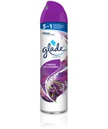 Presentación: * Frasco de 360 ml. * Caja de 12 Frascos de 360 ml. * Lavanda Descripción: Cuando suena el timbre de la puerta, es natural preocuparse por si la casa está lista para recibir invitados. El ambientador Glade® elimina los olores y renueva el aire para que tu hogar luzca acogedor. Cada uno contiene extractos de aceites esenciales y viene en una amplia gama de fragancias para que tu hogar siempre tenga un aroma fresco. Presentación: * Frasco de 360 ml. * Caja de 12 Frascos de 360 ml. * Lavanda Descripción: Cuando suena el timbre de la puerta, es natural preocuparse por si la casa está lista para recibir invitados. El ambientador Glade® elimina los olores y renueva el aire para que tu hogar luzca acogedor. Cada uno contiene extractos de aceites esenciales y viene en una amplia gama de fragancias para que tu hogar siempre tenga un aroma fresco.