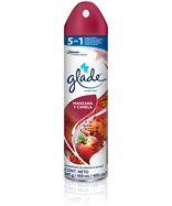 Presentación: * Frasco de 360 ml. * Caja de 12 Frascos de 360 ml. * Manzana Y Canela Descripción: Cuando suena el timbre de la puerta, es natural preocuparse por si la casa está lista para recibir invitados. El ambientador Glade® elimina los olores y renueva el aire para que tu hogar luzca acogedor. Cada uno contiene extractos de aceites esenciales y viene en una amplia gama de fragancias para que tu hogar siempre tenga un aroma fresco. Presentación: * Frasco de 360 ml. * Caja de 12 Frascos de 360 ml. * Manzana Y Canela Descripción: Cuando suena el timbre de la puerta, es natural preocuparse por si la casa está lista para recibir invitados. El ambientador Glade® elimina los olores y renueva el aire para que tu hogar luzca acogedor. Cada uno contiene extractos de aceites esenciales y viene en una amplia gama de fragancias para que tu hogar siempre tenga un aroma fresco.