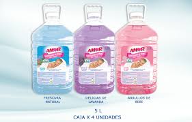 Presentación:
* Galón de 5 Litros.
* Caja de 4 Galón de 5 Litros.
* Arrullos de Bebe y Lavanda.
Descripción:
Ofrecemos el nuevo suavizante de ropa amor. Ideal para suavizar cualquier tipo de tela. Este es un producto que brinda los mejores beneficios para las amas de casa y trabajadores del aseo de la ropa. Su poder suavizante le brinda al usuario una prensa más suave y libre de planchado. Su fórmula está diseñada para eliminar cualquier arruga ocasionada después del lavado. Ideal para la ropa de bebe, prendas de vestir, sábanas, cortinas entre otros. Suavizante de ropa amor es un producto rendidor ideal para el uso domestico y comercial como en restaurantes, hoteles, centros de salud, industria entre otros. Su aroma es muy suave y ligero por lo que puede ser utilizado por personas alérgicas. Brinda al trabajador de tu negocio un uniforme suave y delicado utilizando los mejores productos para la limpieza de la ropa. Presentación:
* Galón de 5 Litros.
* Caja de 4 Galón de 5 Litros.
* Arrullos de Bebe y Lavanda.
Descripción:
Ofrecemos el nuevo suavizante de ropa amor. Ideal para suavizar cualquier tipo de tela. Este es un producto que brinda los mejores beneficios para las amas de casa y trabajadores del aseo de la ropa. Su poder suavizante le brinda al usuario una prensa más suave y libre de planchado. Su fórmula está diseñada para eliminar cualquier arruga ocasionada después del lavado. Ideal para la ropa de bebe, prendas de vestir, sábanas, cortinas entre otros. Suavizante de ropa amor es un producto rendidor ideal para el uso domestico y comercial como en restaurantes, hoteles, centros de salud, industria entre otros. Su aroma es muy suave y ligero por lo que puede ser utilizado por personas alérgicas. Brinda al trabajador de tu negocio un uniforme suave y delicado utilizando los mejores productos para la limpieza de la ropa.